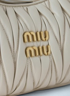 Miu Miu Small Wander Matelassé Hobo Bag