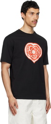 Kenzo Black Kenzo Paris 'KENZO Boke Heart' T-shirt