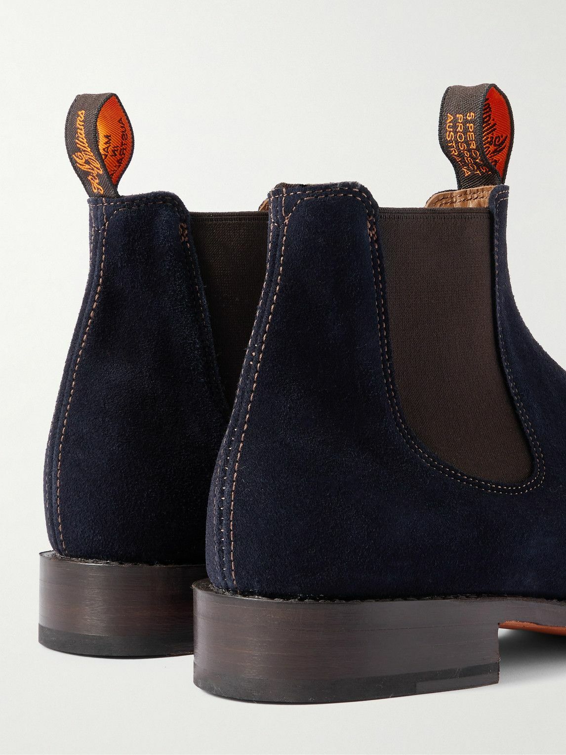 R.M.Williams - Heritage Suede Chelsea Boots - Blue