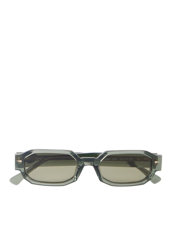 Photo: AHLEM - Jules Oval-Frame Acetate Sunglasses