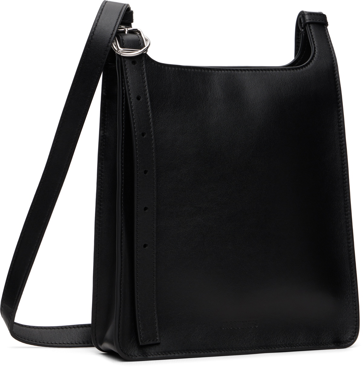 JACQUEMUS Black 'The small Tablier' Bag