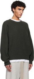 Fear of God Khaki Racked Rib Crewneck Sweater