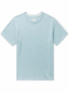 Rag & Bone - Classic Flame Cotton-Jersey T-Shirt - Blue