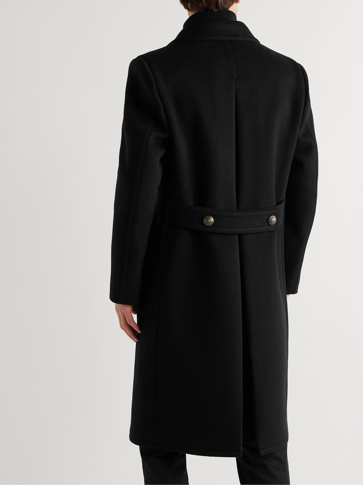 TOM FORD - Slim-Fit Double-Breasted Wool and Cashmere-Blend Coat ...