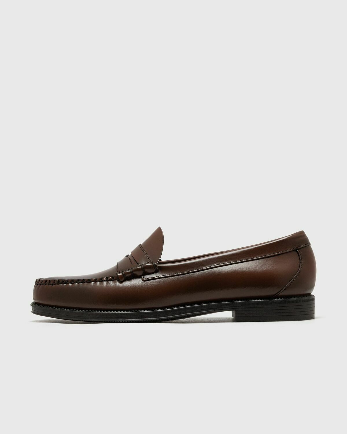 G H Bass WEEJUN II Larson Moc Penny Brown Mens Casual Shoe