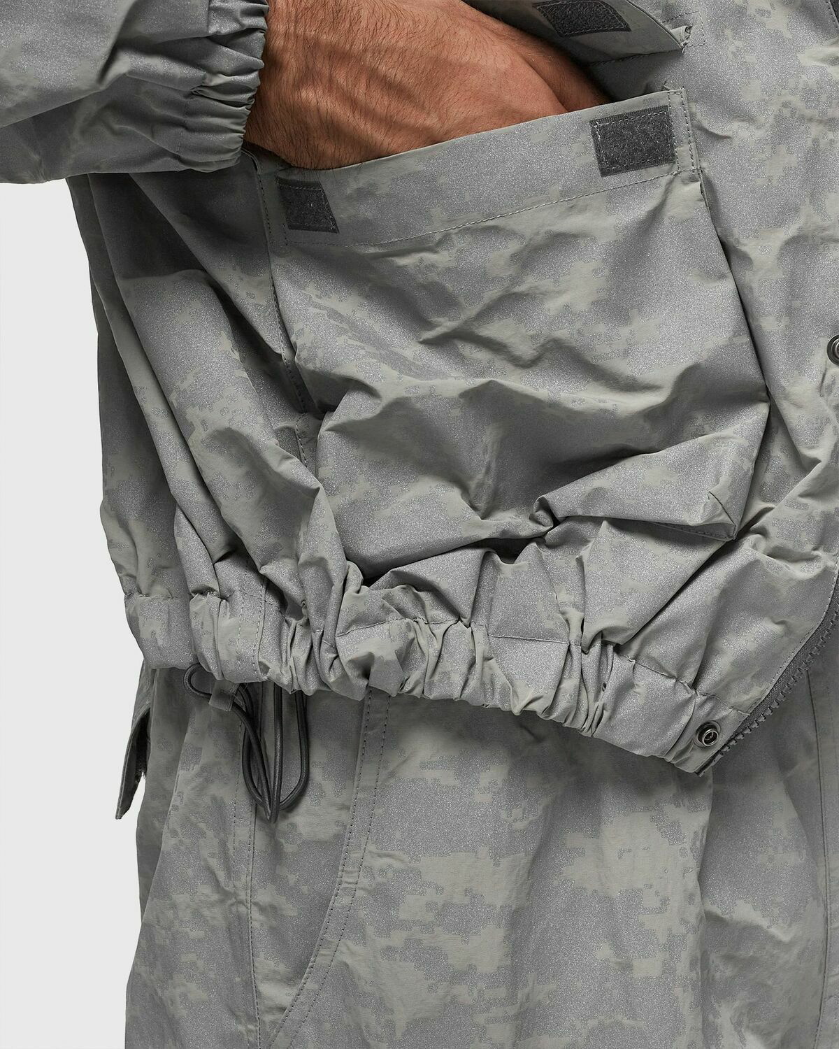 ジャケット・アウター PATTA Digi Camo Reflective Jacket pants Patta Patta Digi Camo Reflective Jacket Grey Windbreaker Patta