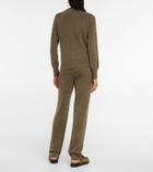 Extreme Cashmere N°140 Little cashmere-blend cardigan