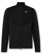 Nike Golf - Tour Essential Logo-Print Tech-Jersey and Stretch-Ripstop Golf Jacket - Black