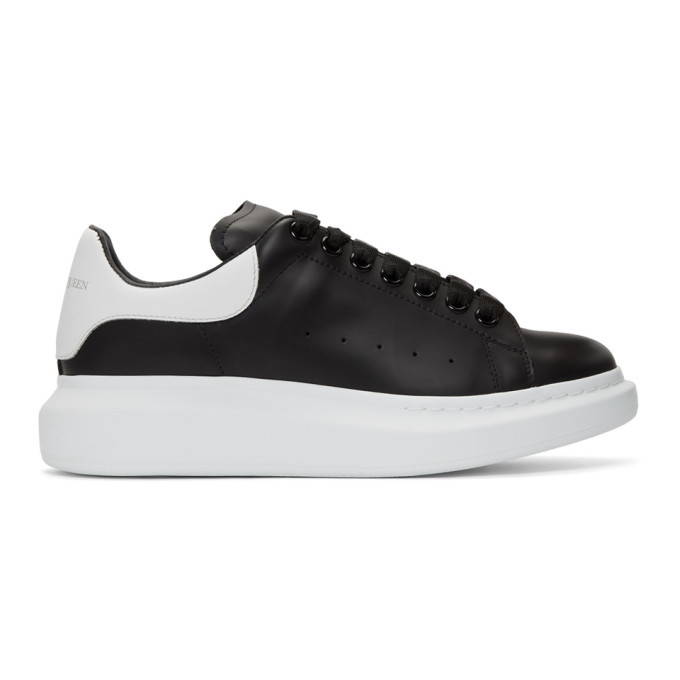 Photo: Alexander McQueen Black and White Oversized Sneakers