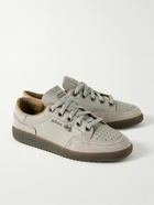 adidas Originals - Garwen Spezial Suede-Trimmed Leather Sneakers - Brown