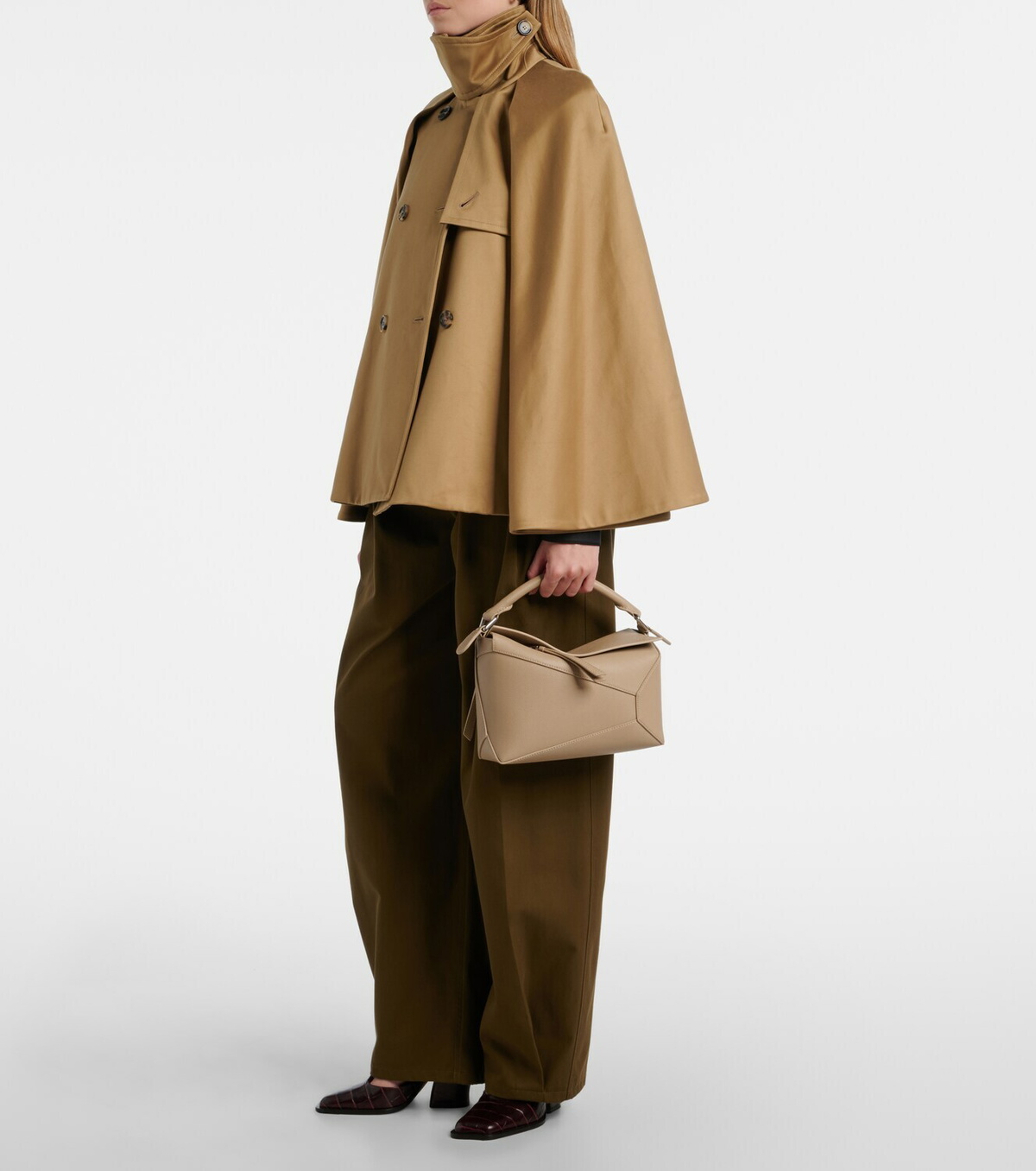 Loewe Puzzle Edge Small leather tote bag