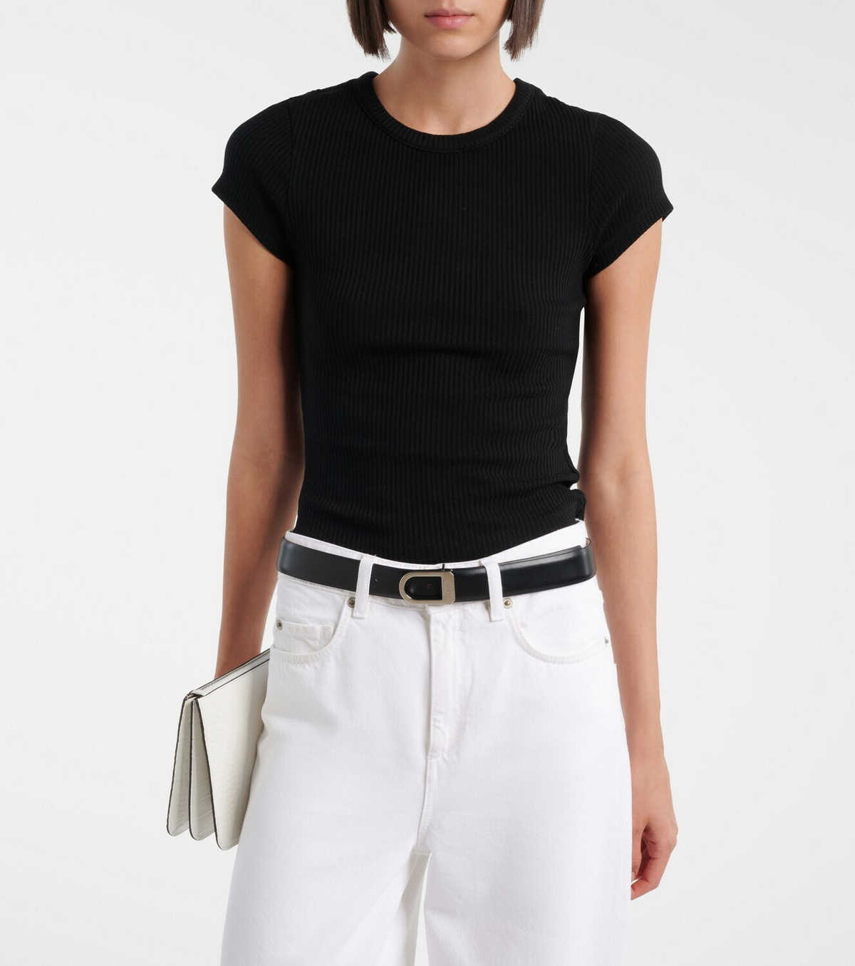 Citizens of Humanity Nello ribbed-knit T-shirt