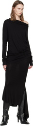 AARON ESH Black Off The Shoulder Top