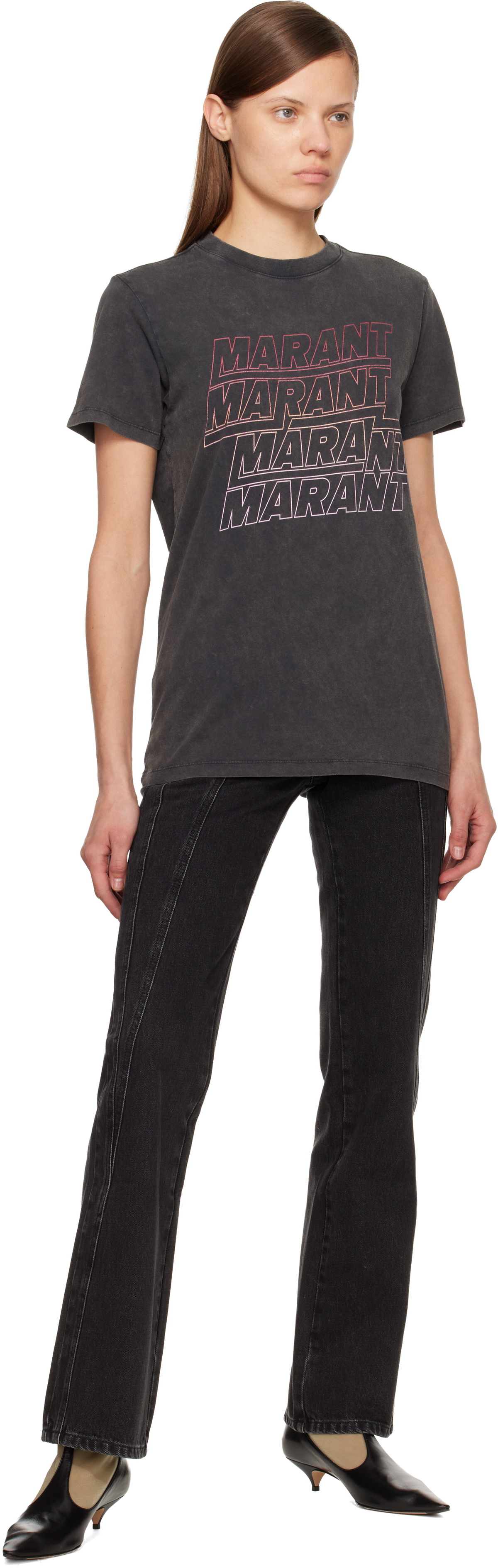 Isabel Marant Etoile Black Zoeline T-shirt