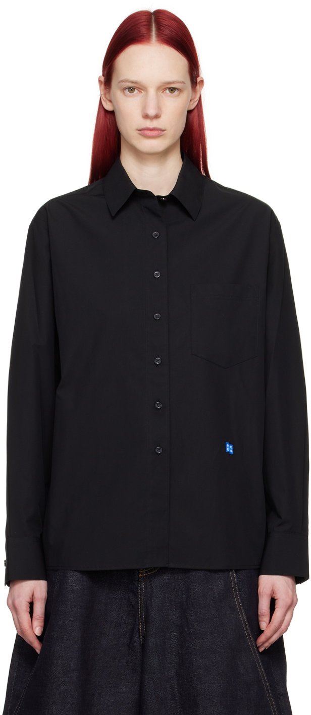 ADER error Black TRS Tag Shirt
