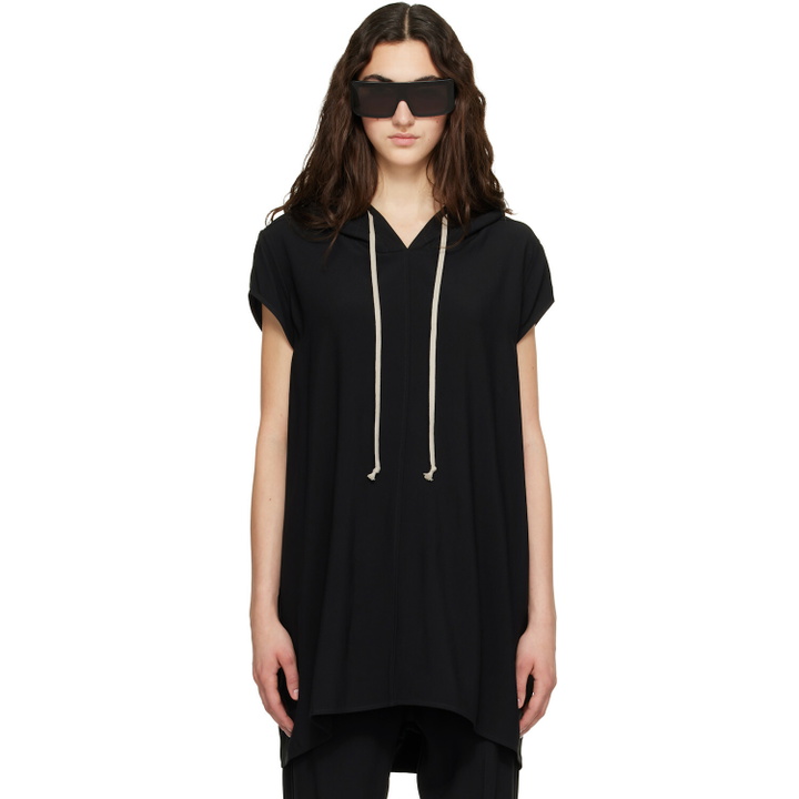Photo: Rick Owens Black Tower Hoodie