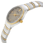 Seiko Quartz Crystal Grey Dial Ladies Watch SUR616P1