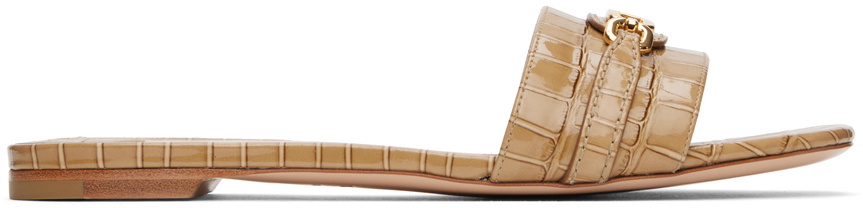 TOM FORD Beige Whitney Slides
