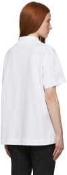 1017 ALYX 9SM White Mockneck Visual T-Shirt