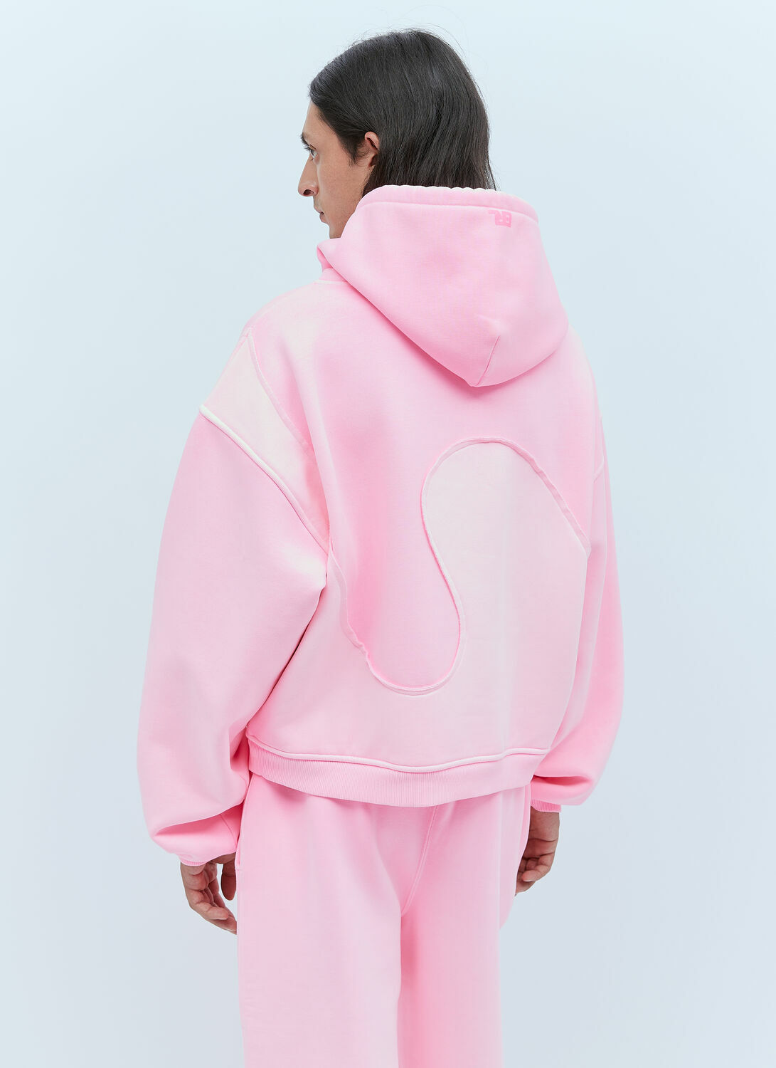 ERL Swirl Fleece Hooded Sweatshirt