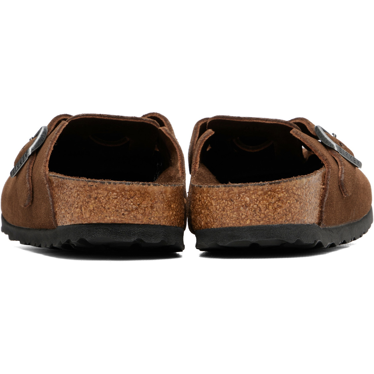 Birkenstock Brown Regular Boston Soft Footbed Loafers