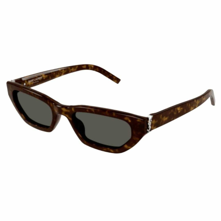 Photo: Saint Laurent Eyewear Sl M126002 Havana Havana Grey