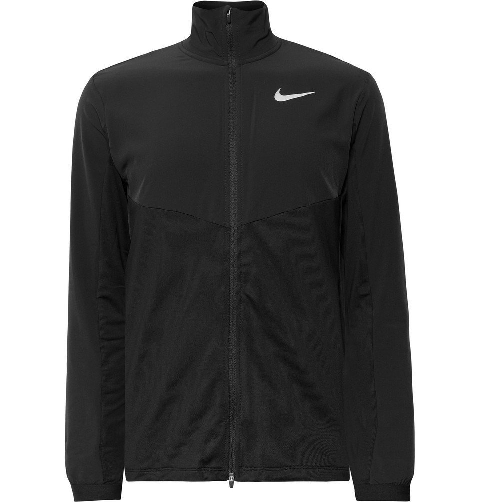 Gewend nek eindpunt Nike Running - Element Hybrid Dri-FIT Zip-Up Jacket - Black Nike Running