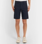 rag & bone - Standard Issue Cotton-Twill Shorts - Navy