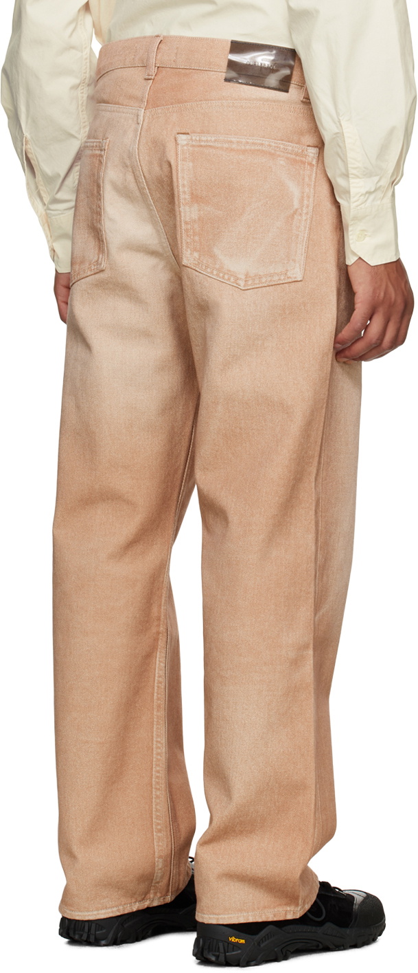 Our Legacy Pink Third Cut Jeans Our Legacy