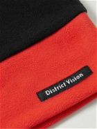 DISTRICT VISION - Jamaine Logo-Appliquéd Fleece Beanie