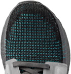 Adidas Sport - UltraBOOST 19 Rubber-Trimmed Primeknit Running Sneakers - Gray