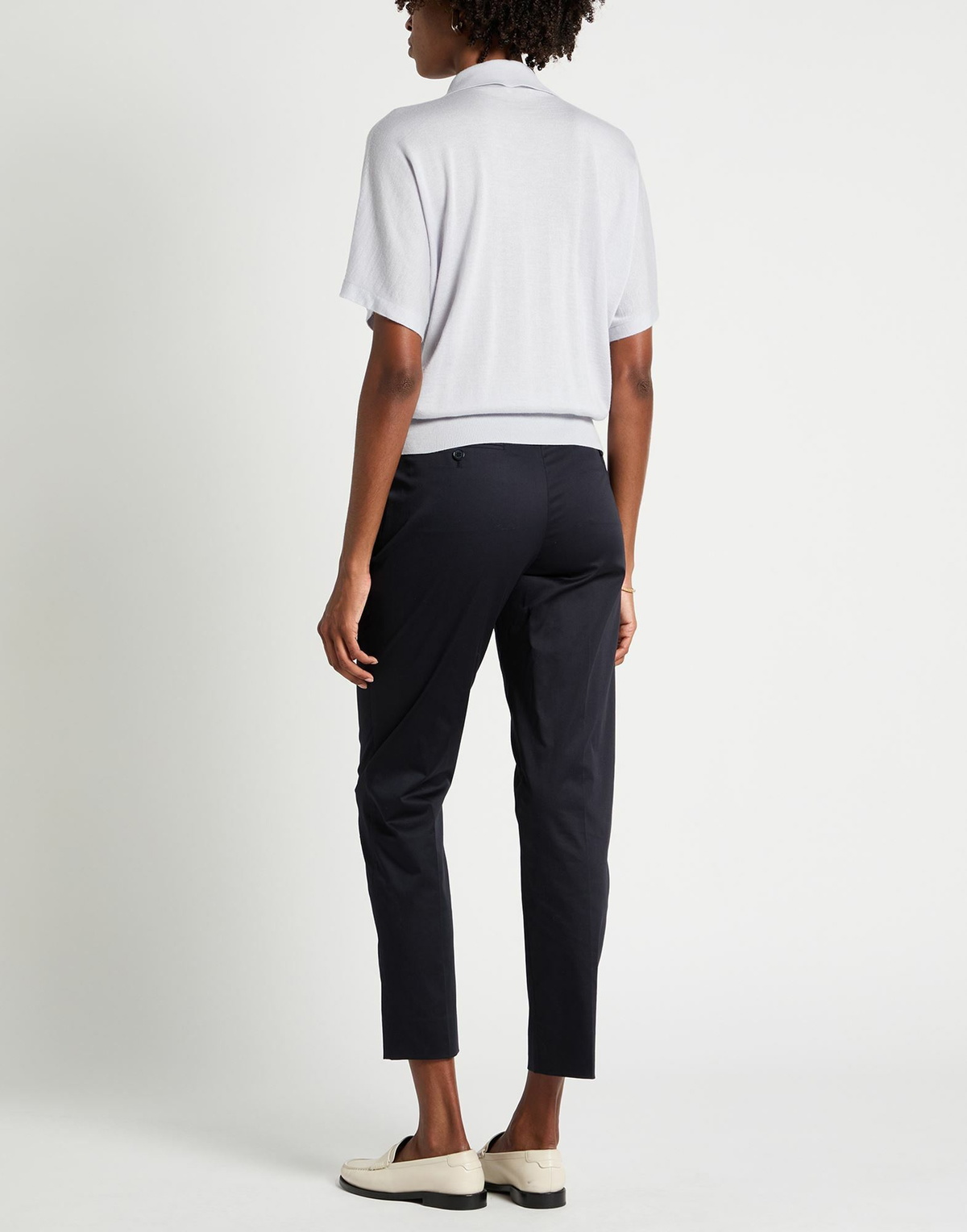 Peserico Womens Polo shirt in Grey
