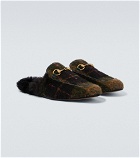 Gucci - Princetown faux fur slippers