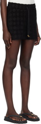 AMIRI Black MA Quad Toweling Shorts