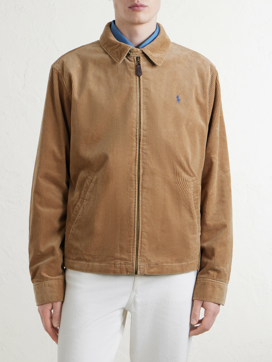 Polo Ralph Lauren - Cotton-Corduroy Bomber Jacket - Neutrals