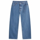 VETEMENTS Men's Baggy Jeans in Mid Blue