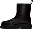 Recto Black Alex Leather Boots