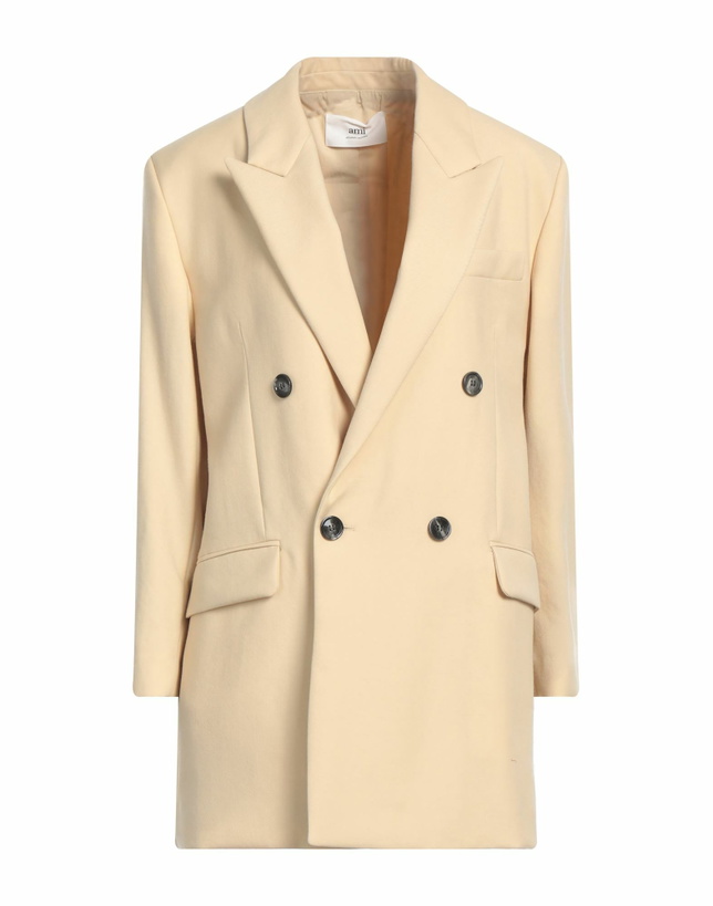Photo: Ami Alexandre Mattiussi Womens Blazer Pastel in Yellow