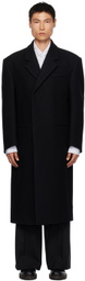 Recto Black Heavy Coat
