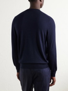 Saman Amel - Cashmere and Silk-Blend Sweater - Blue