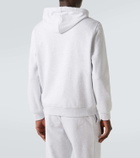 Brunello Cucinelli Cotton-blend jersey zip-up hoodie
