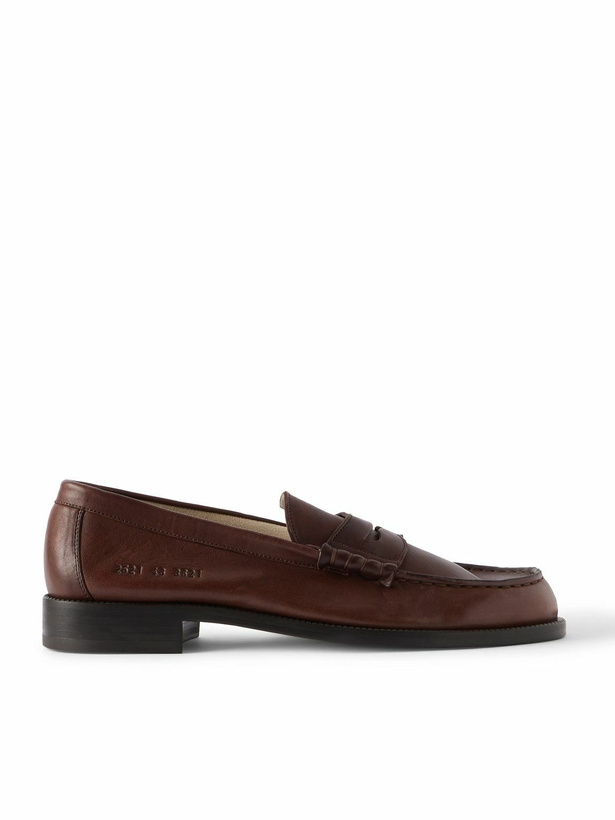 Photo: Common Projects - Leather Penny Loafers - Brown