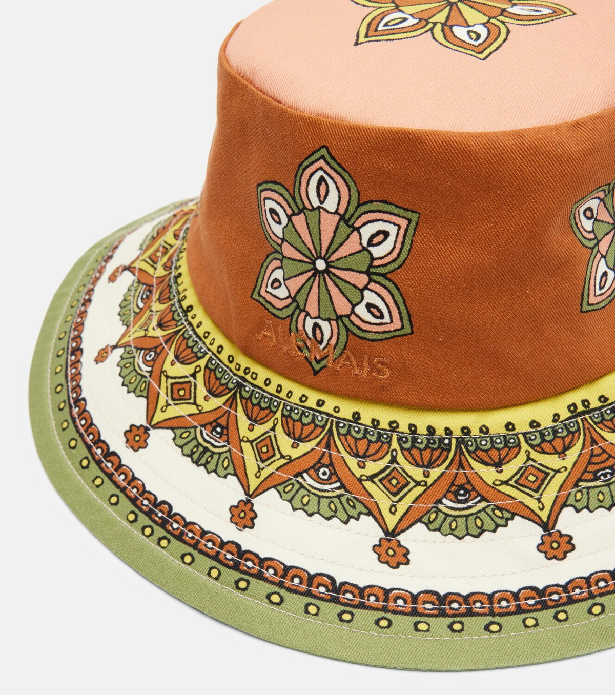 Alémais Printed cotton fedora