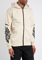Warren Lotas Serenity Reaper Hooded Cotton Sweatshirt Natural