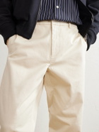 Barena - Wide-Leg Cotton-Blend Gabardine Trousers - Neutrals