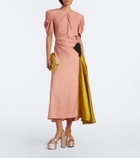 Valentino Garavani Crasher satin platform sandals