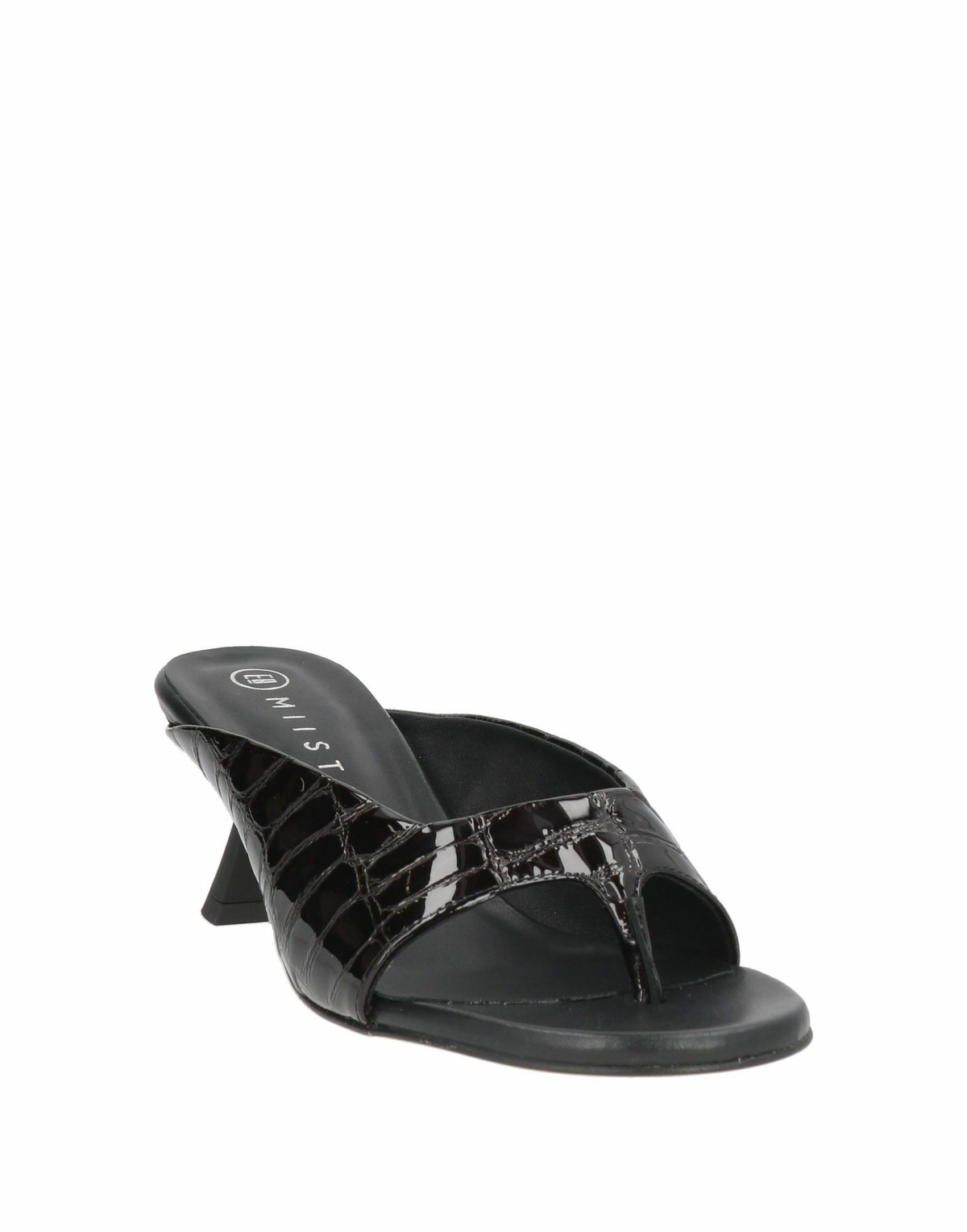 Miista Womens Thong sandal Dark in Brown