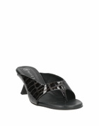 Miista Womens Thong sandal Dark in Brown