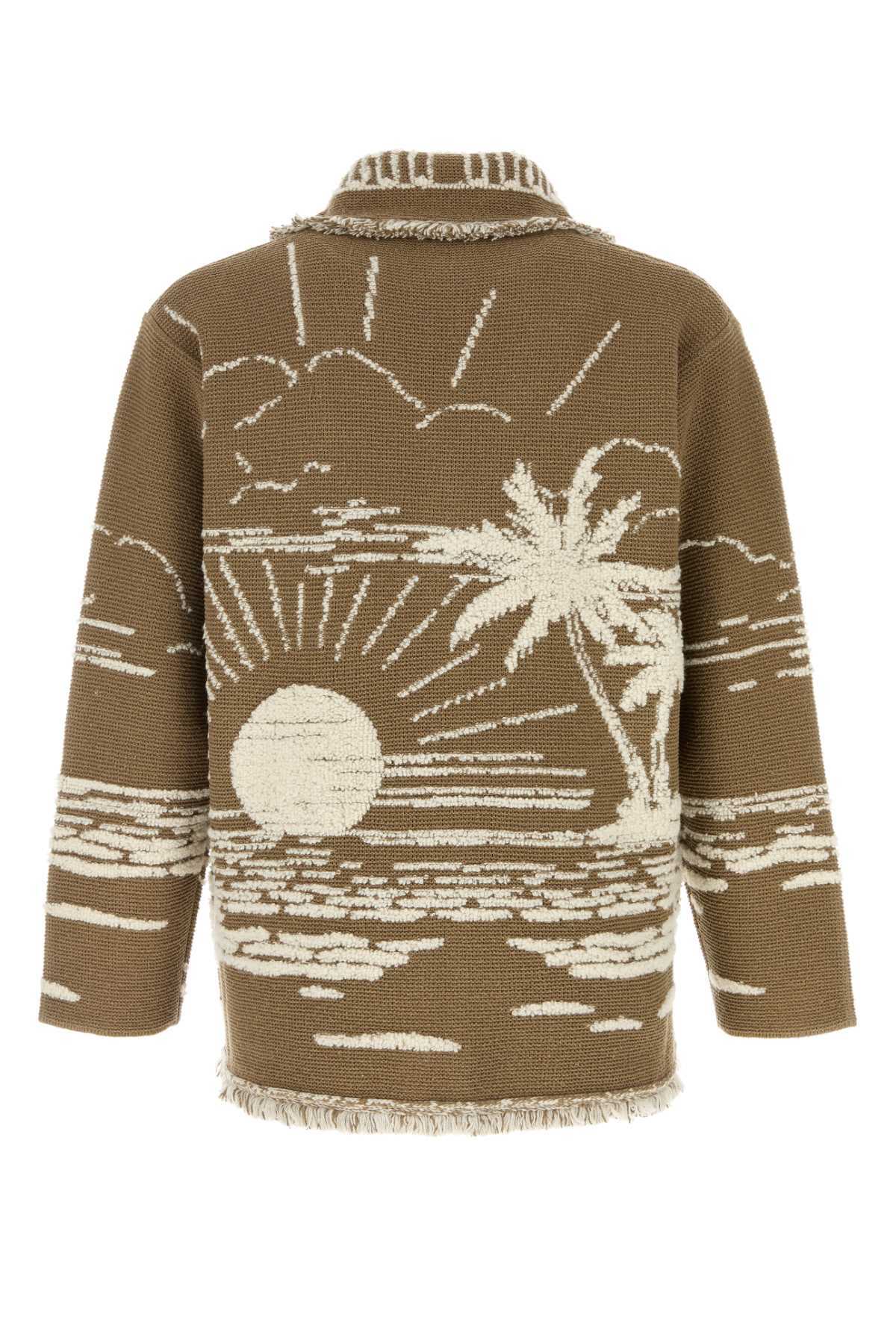 Alanui Embroidered Silk Blend Cardigan