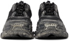 Balenciaga Black Faded Triple S Sneakers